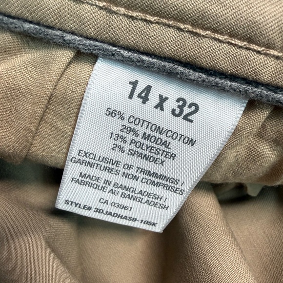 Denver Hayes Women’s Khaki Pants NWT Size 14x32 - Picture 8 of 11